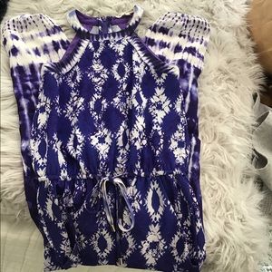 Miss Behave Girls Haltered Jumpsuit